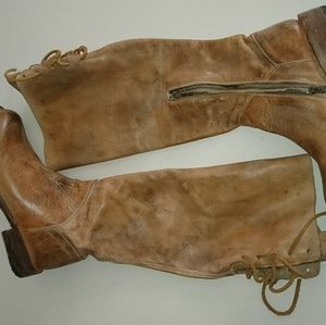 Bed stu 7.5 Manchester boot like new tan
